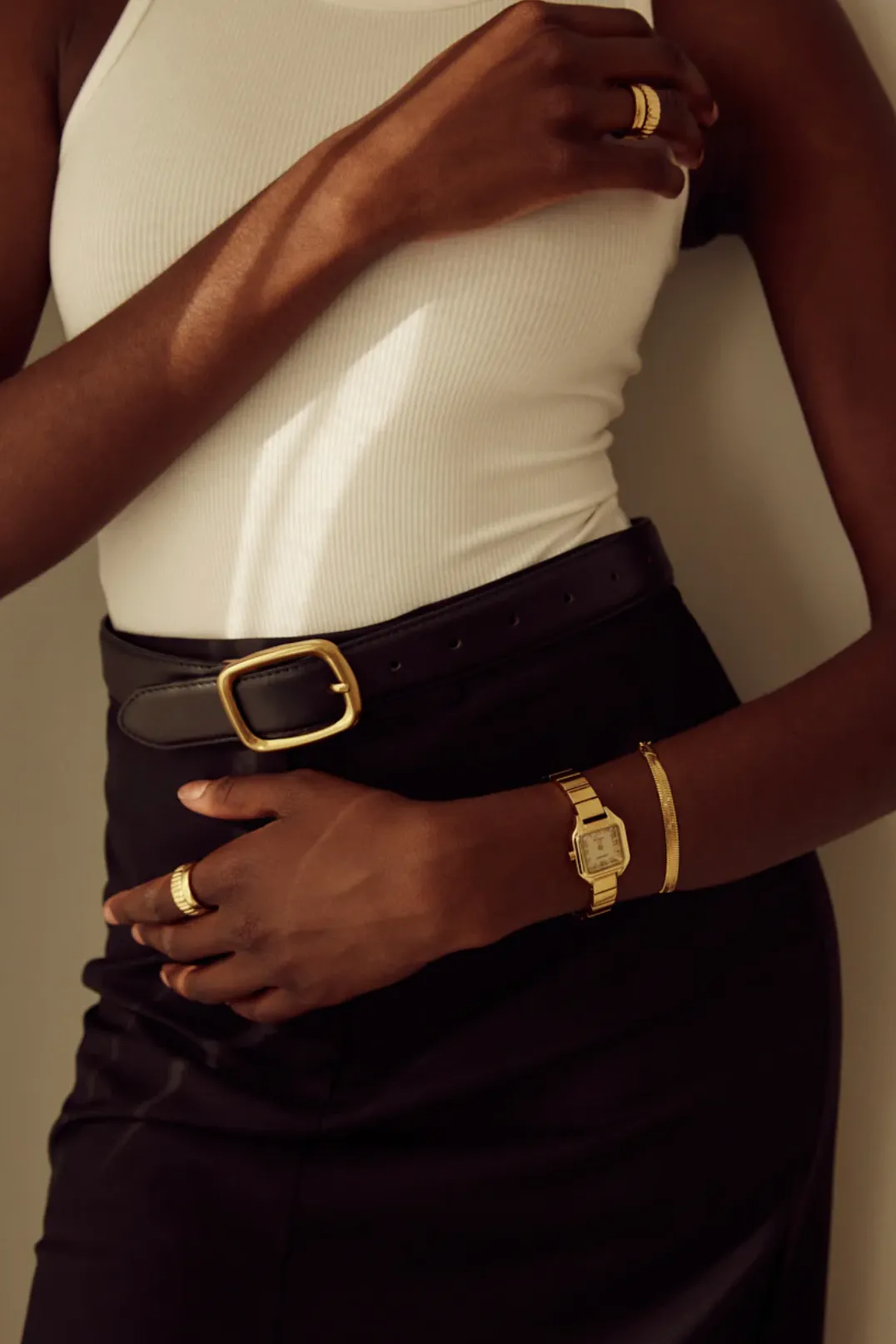 CENDRE OSCAR WATCH - GOLD