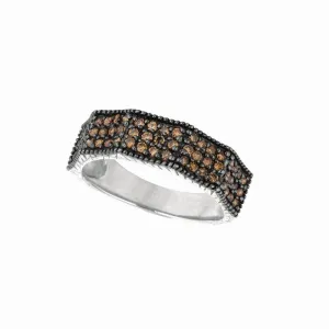 CHAMPAGNE DIAMOND RING 14K GOLD (0.6 CTW)