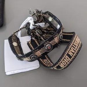 CHRISTIAN DIOR Pair of Bracelets, NWT!