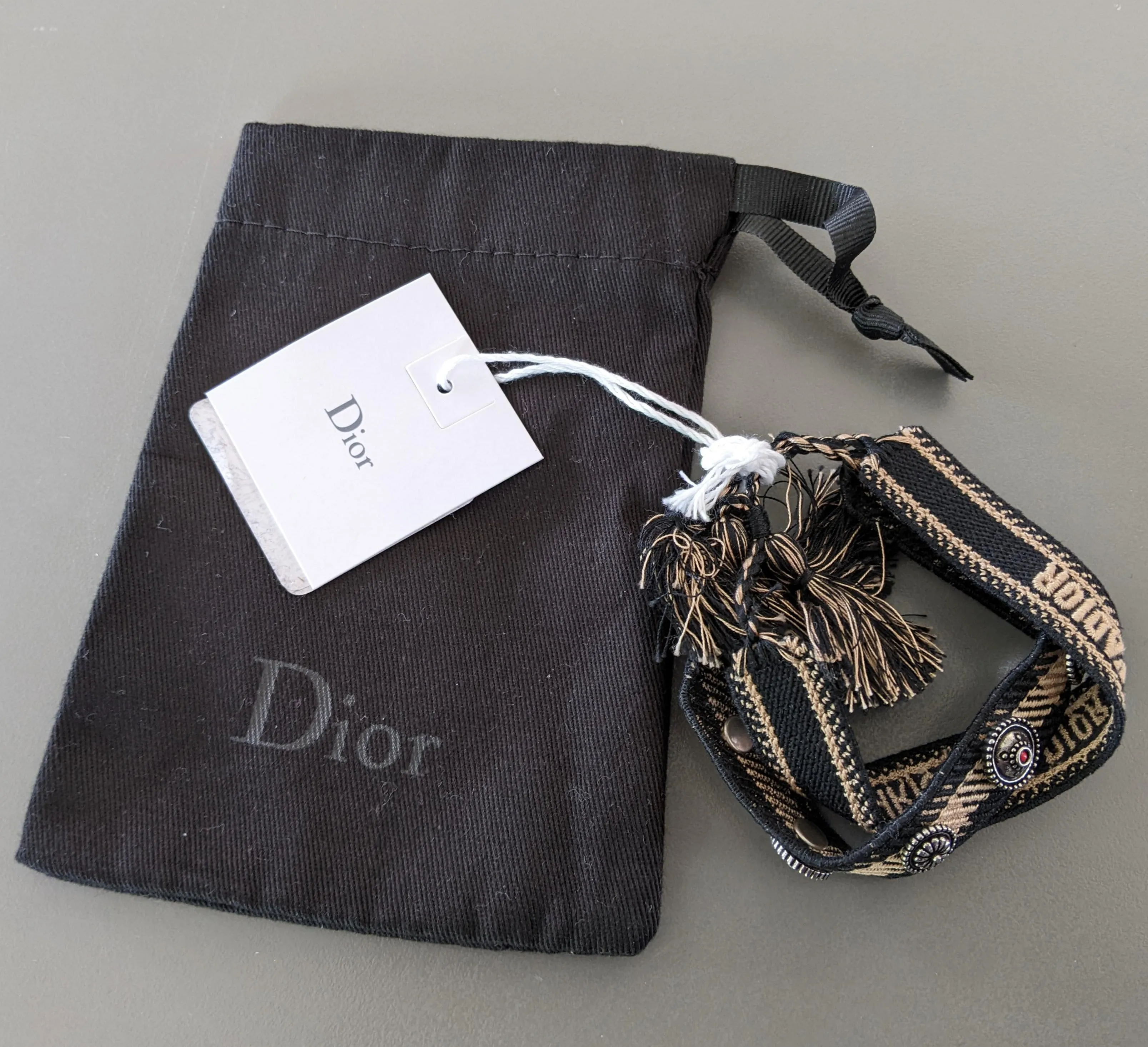 CHRISTIAN DIOR Pair of Bracelets, NWT!