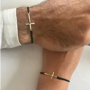 Christian Jewelry | Couple Cross Bracelet | Best Friend Bracelet | Anniversary Gift | Cross Bracelet Jewelry | Cross Bracelet | Couples Gift