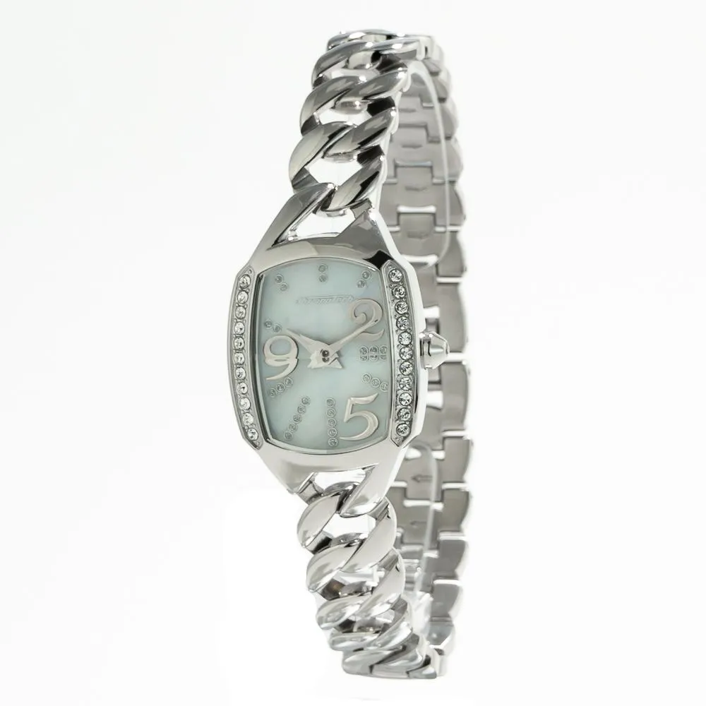Chronotech Silver Stainless Steel Watch
