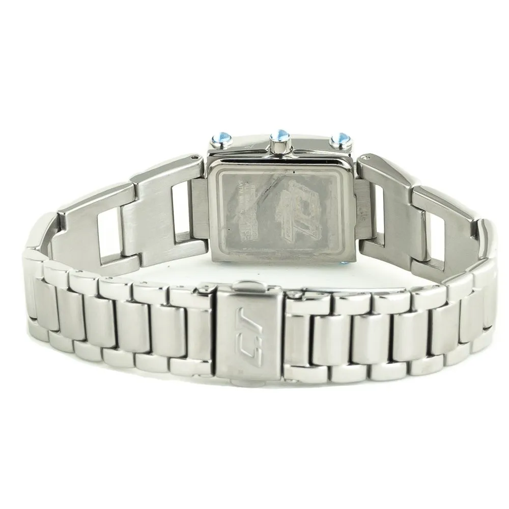 Chronotech Silver Stainless Steel Watch