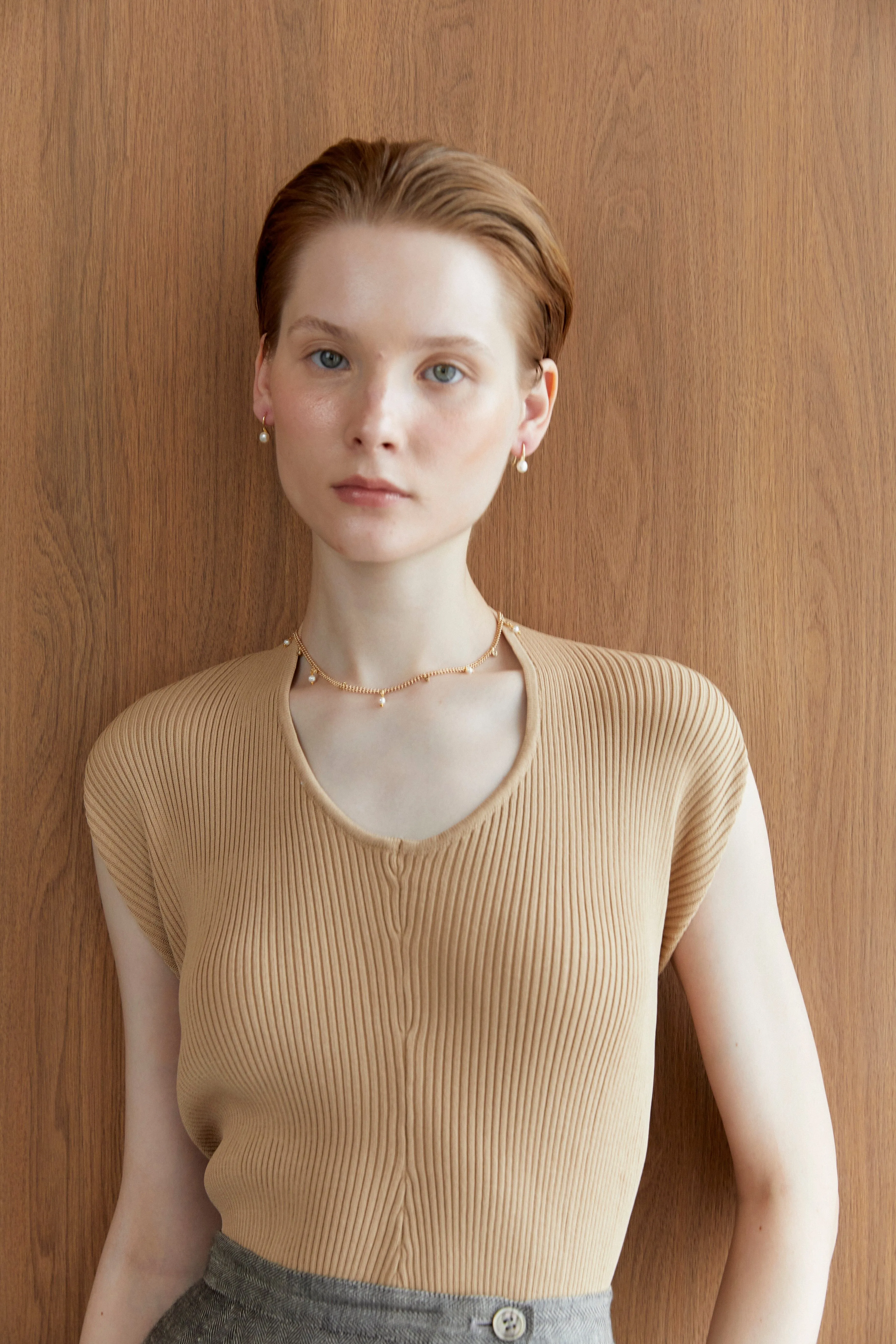 Classic Pearl U Hook Earrings