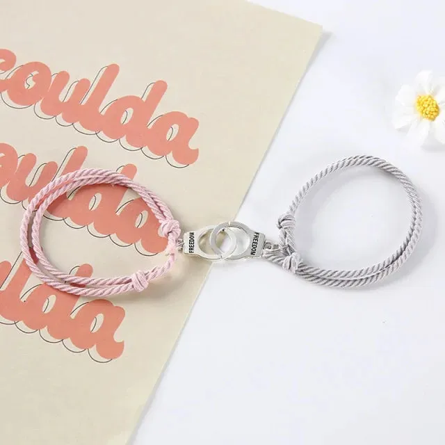 Couple Rubber Bracelet