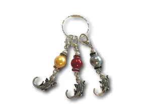 Crocodile M1 - #037 - Set of 5 Stitch Markers