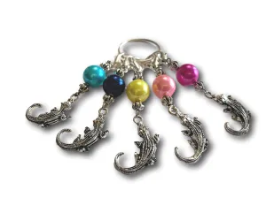 Crocodile M6 - #093 - Set of 5 Stitch Markers