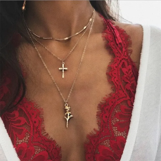 Crystal Star Necklace