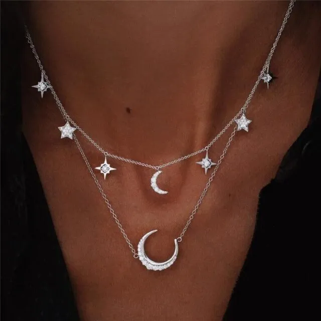 Crystal Star Necklace