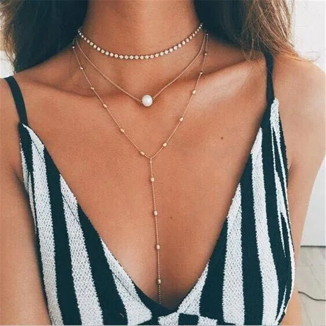 Crystal Star Necklace