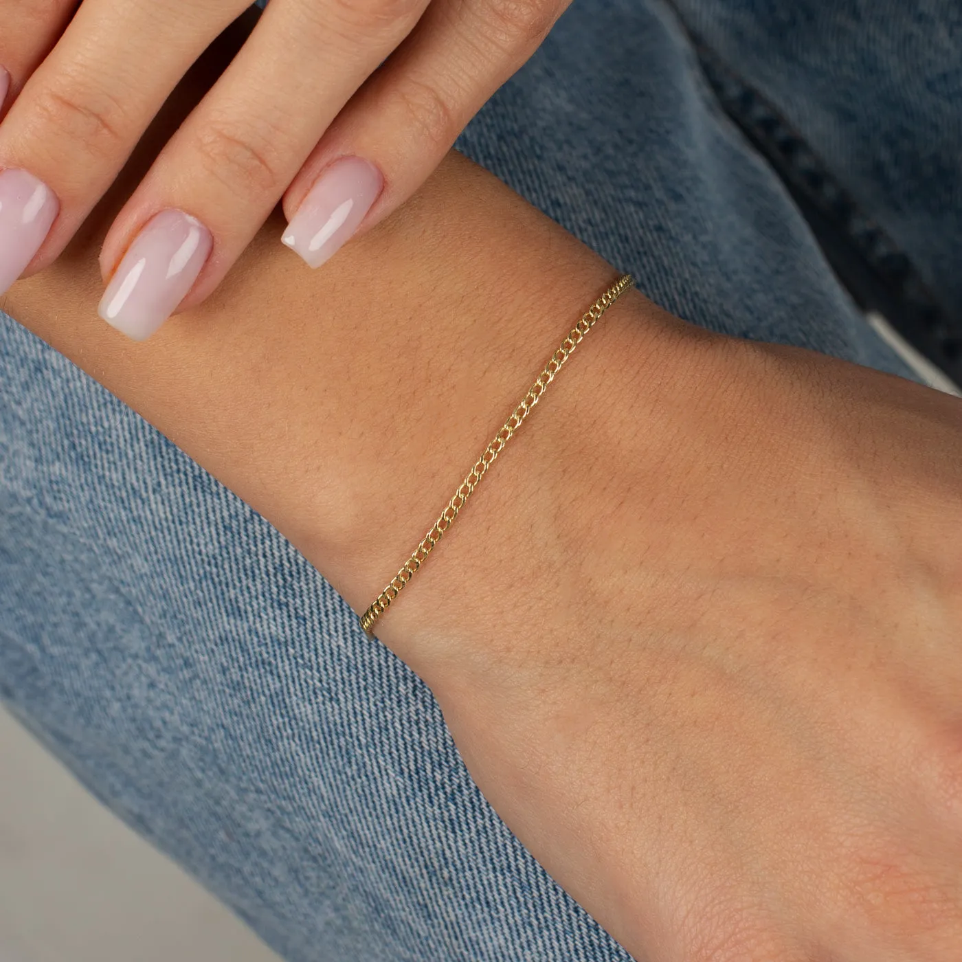 Cuban Bracelet 14K
