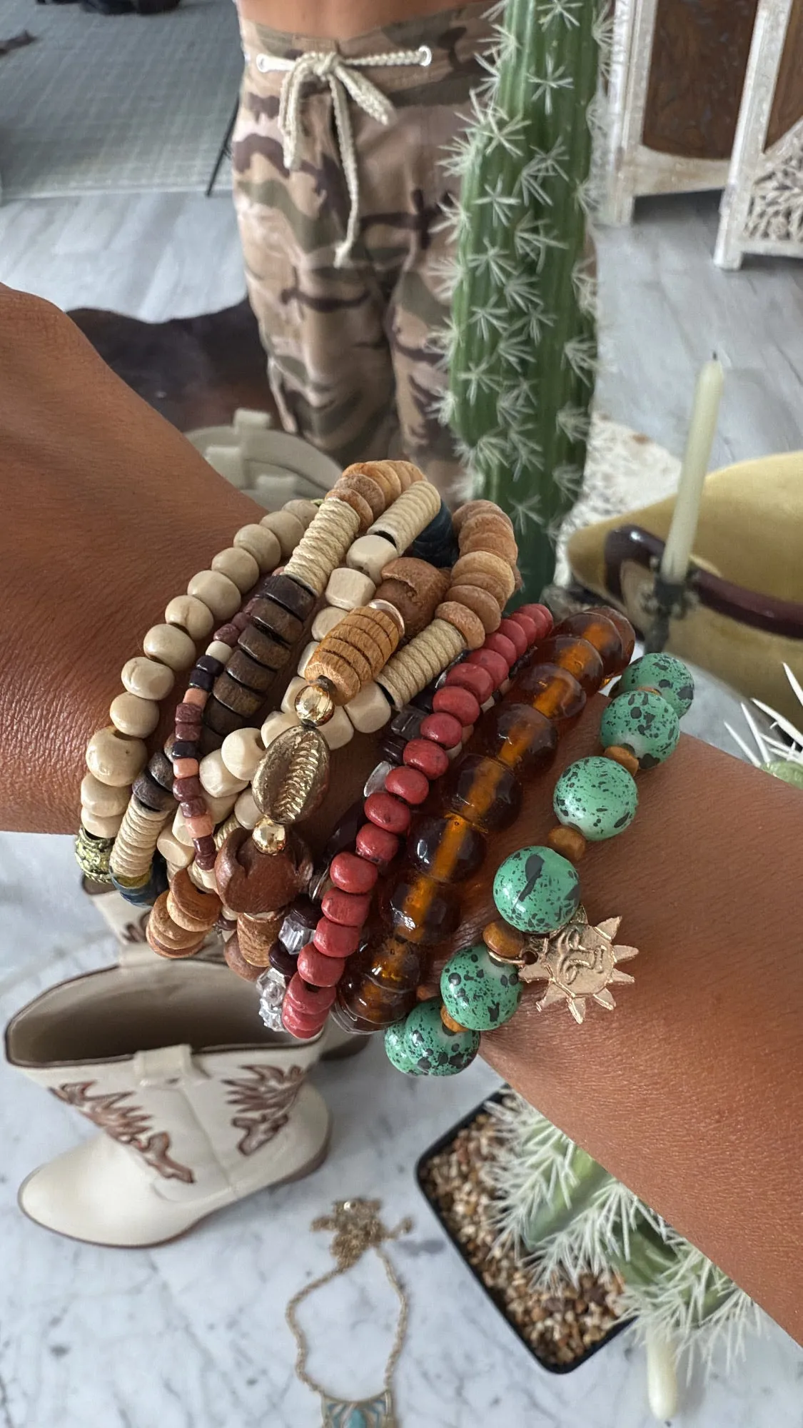 Dark Horizon Bracelet Stack
