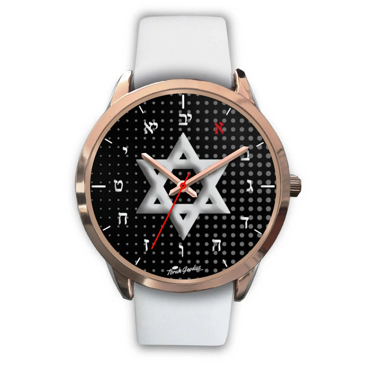 David Star - Judaica Rose Gold Watch