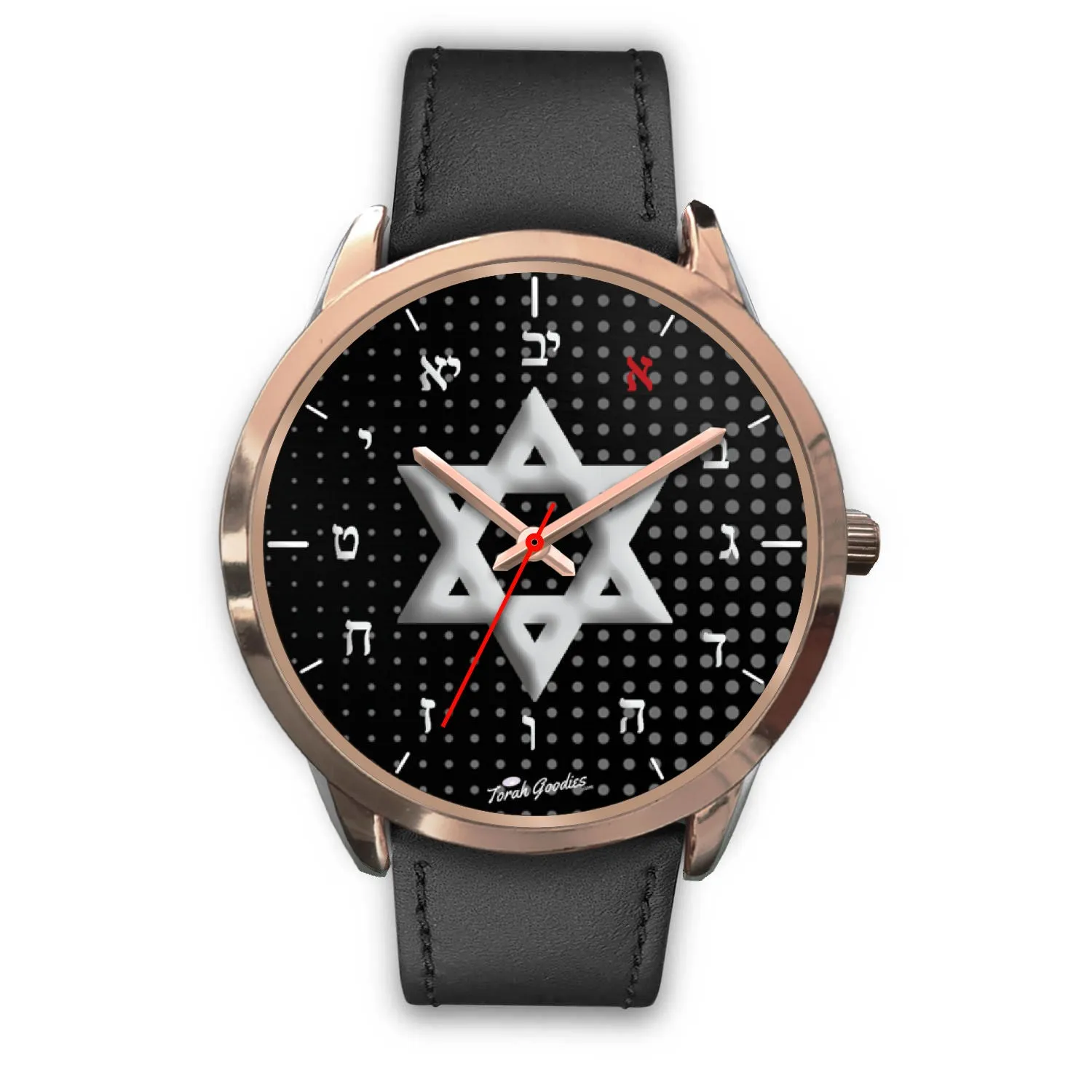 David Star - Judaica Rose Gold Watch