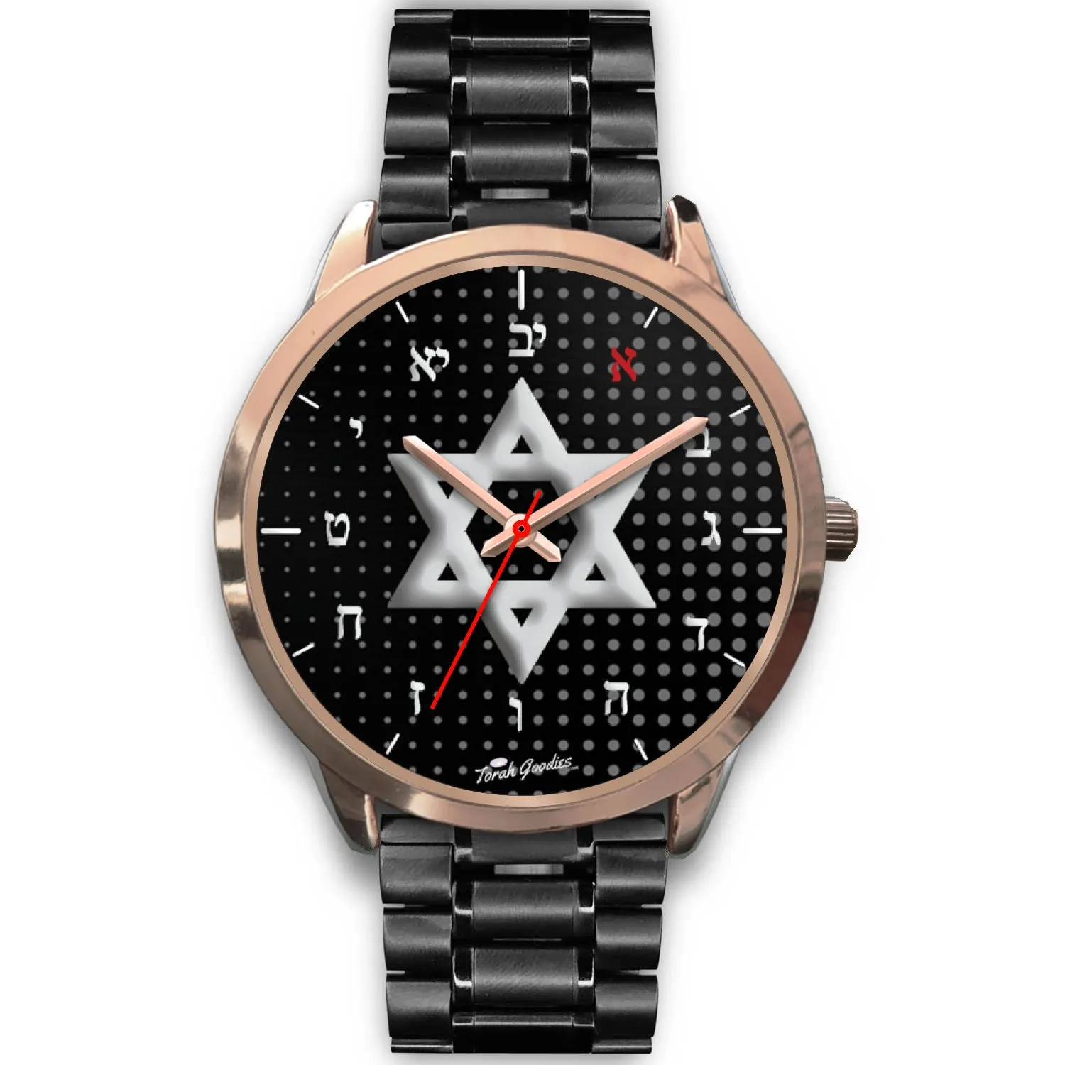 David Star - Judaica Rose Gold Watch