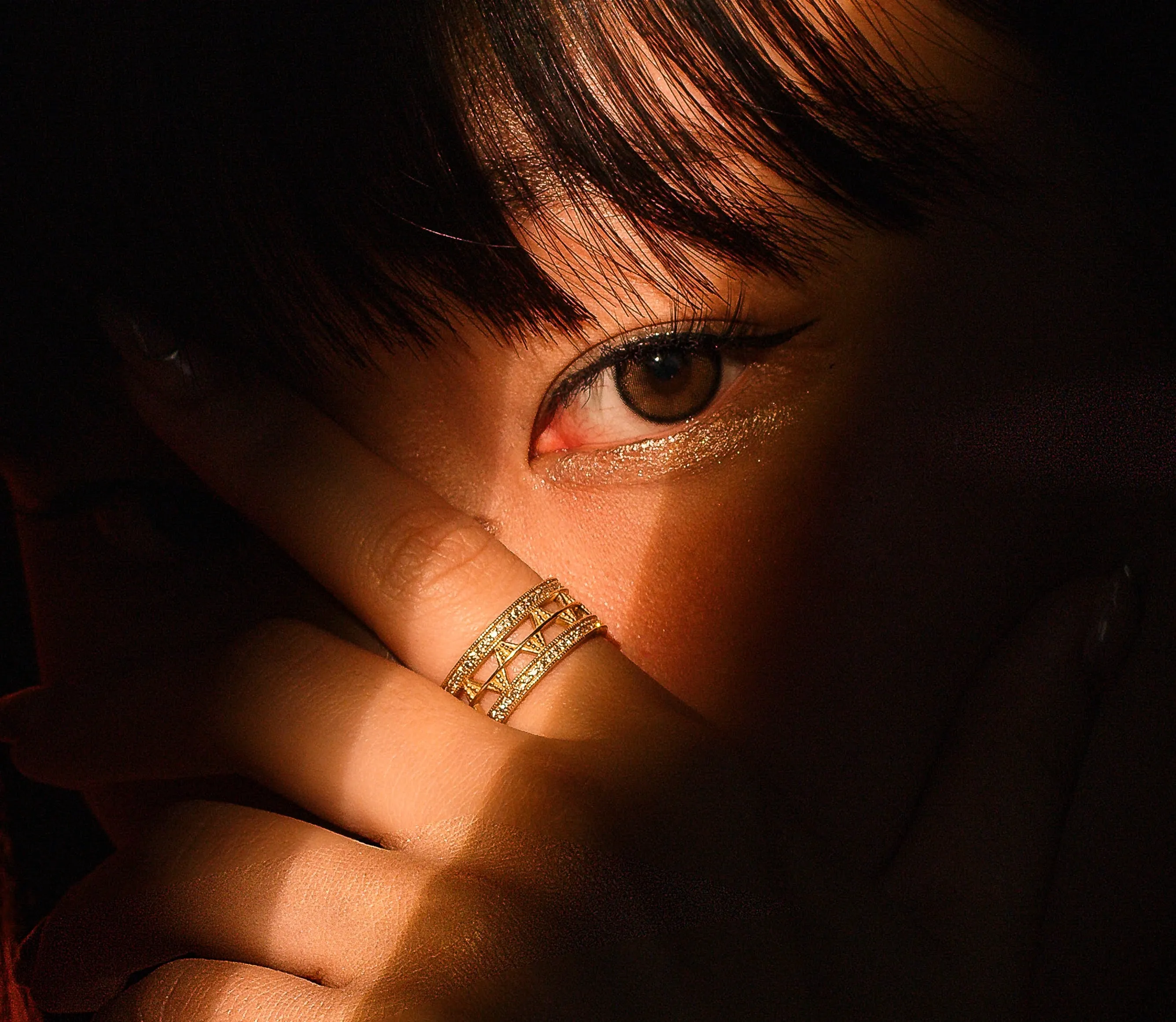 Daybreak 10mm Ring with Diamonds