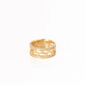 Daybreak 10mm Ring with Diamonds