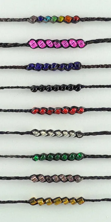 DB3- Black Strand Bracelets (bundle of 25)