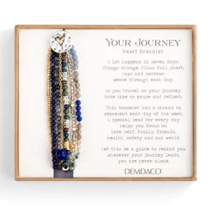Demdaco - Love Bracelet - Indigo