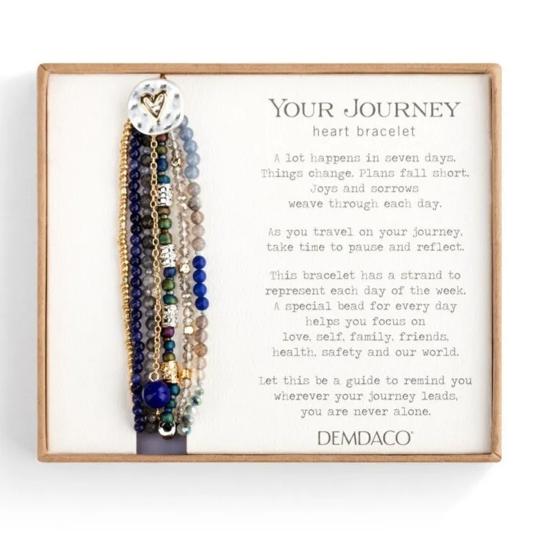 Demdaco - Love Bracelet - Indigo