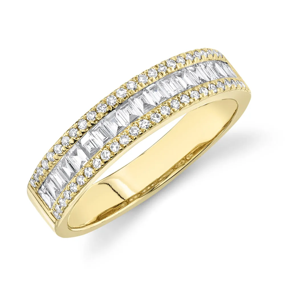 Diamond Baguette Lady's Band