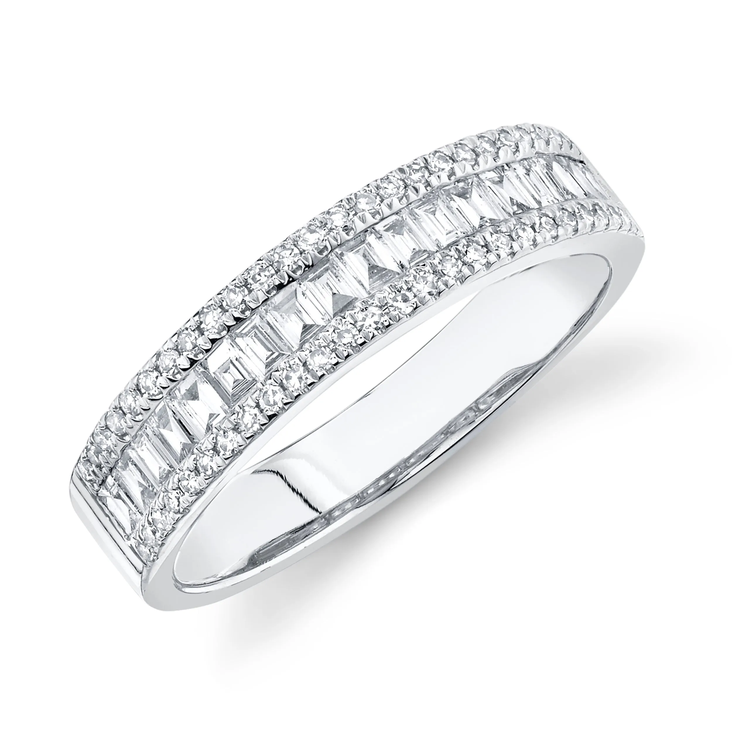 Diamond Baguette Lady's Band