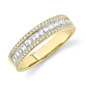 Diamond Baguette Lady's Band