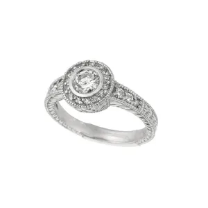 DIAMOND BEZEL RING 14K YELLOW GOLD 14K GOLD (0.8 CTW)