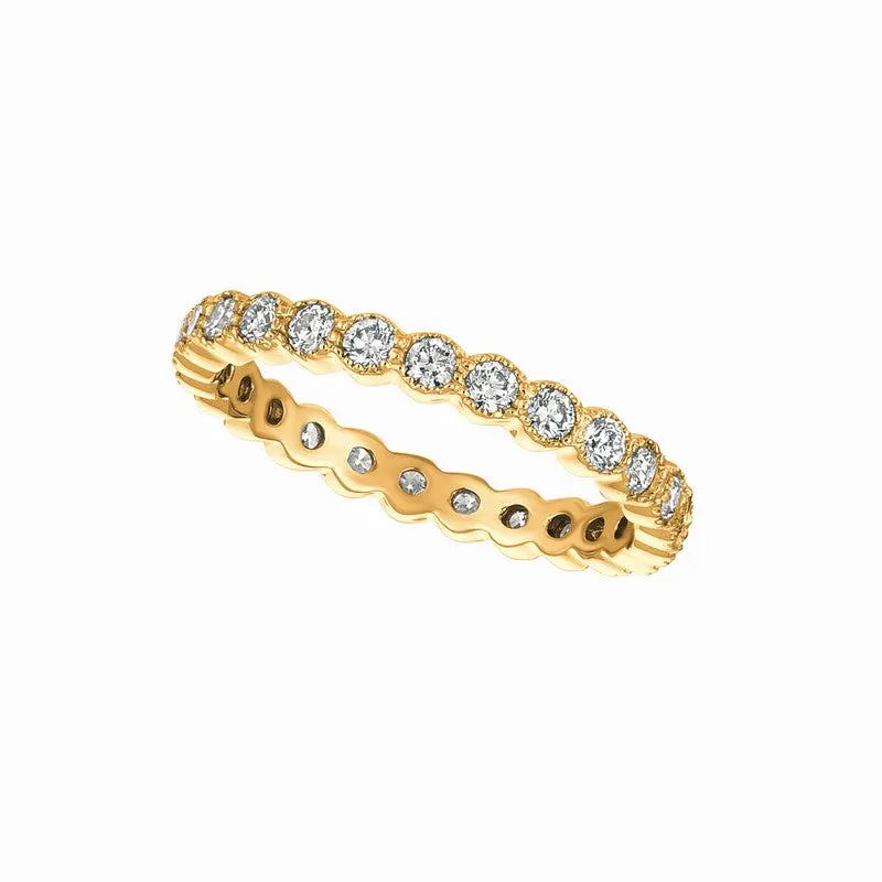 DIAMOND ETERNITY RING 14K GOLD (0.93 CTW)