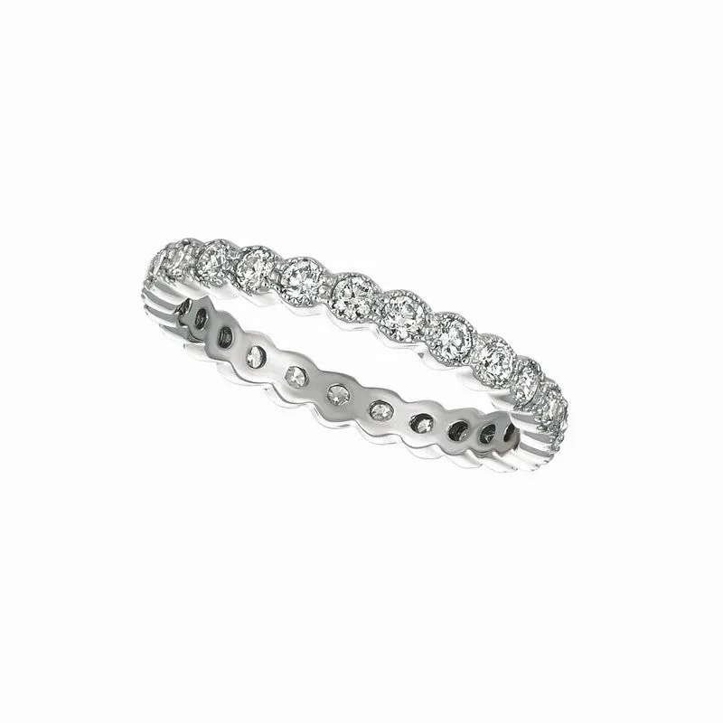 DIAMOND ETERNITY RING 14K GOLD (0.93 CTW)