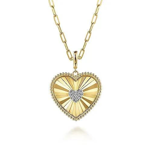 Diamond Heart Pendant