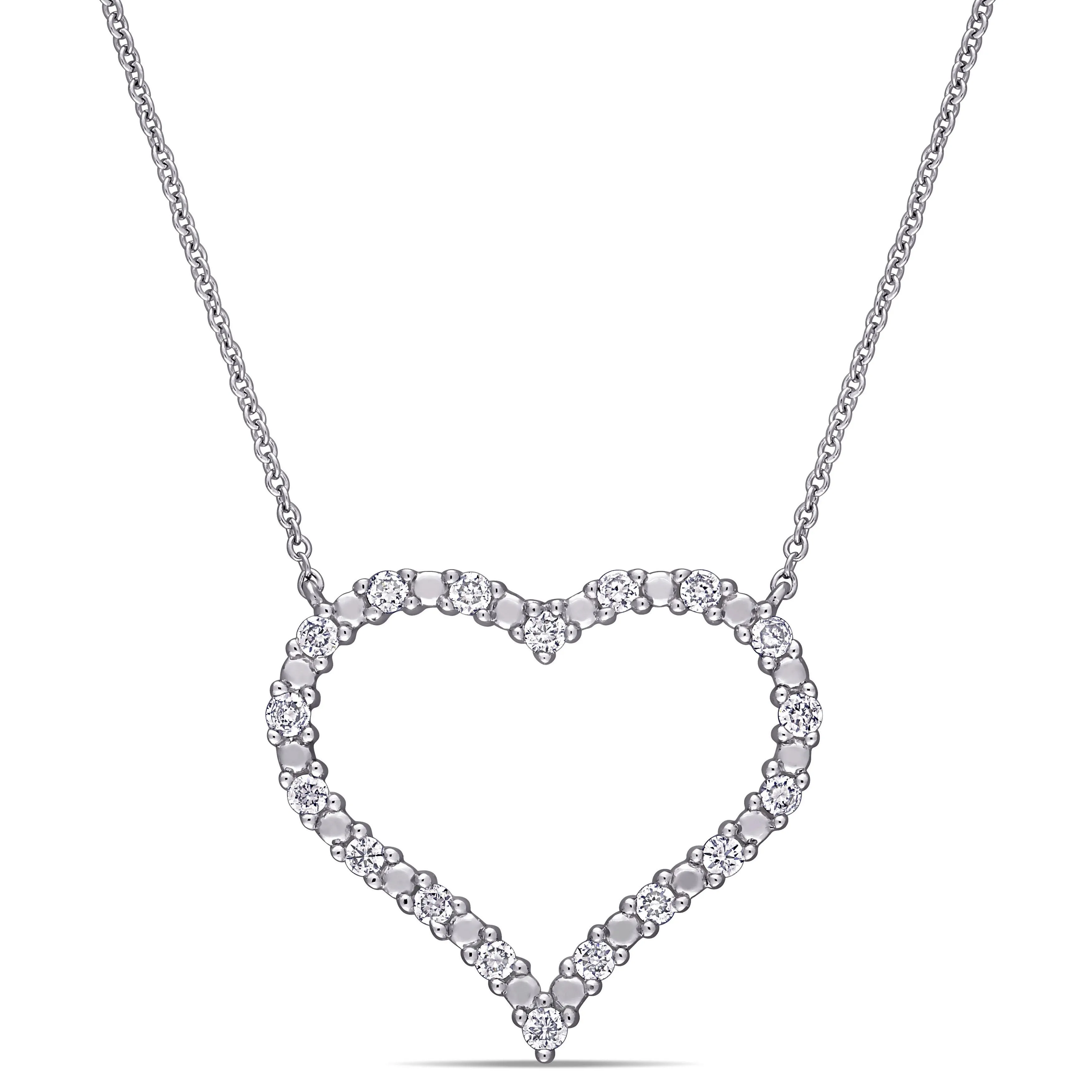 Diamond Open Heart