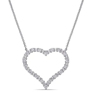 Diamond Open Heart