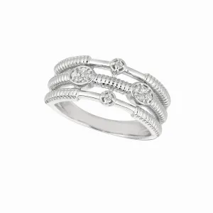 DIAMOND OVAL RING 14K GOLD (0.11 CTW)