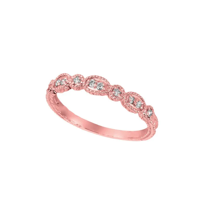DIAMOND RING 14K GOLD (0.15 CTW) 5