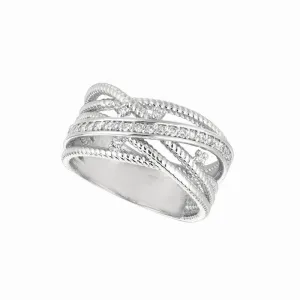 DIAMOND RING 14K GOLD (0.26 CTW) R6893WD