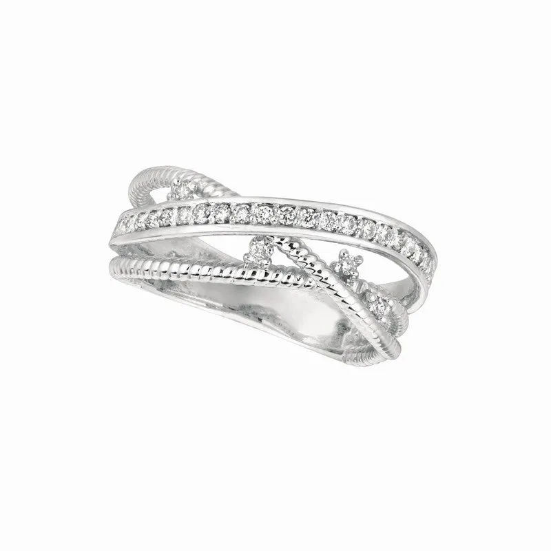 DIAMOND RING 14K GOLD (0.26 CTW) R6895WDR6895WD