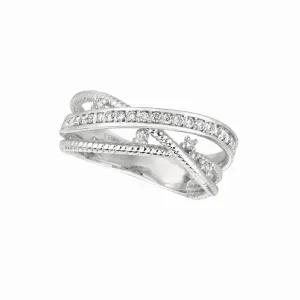 DIAMOND RING 14K GOLD (0.26 CTW) R6895WDR6895WD