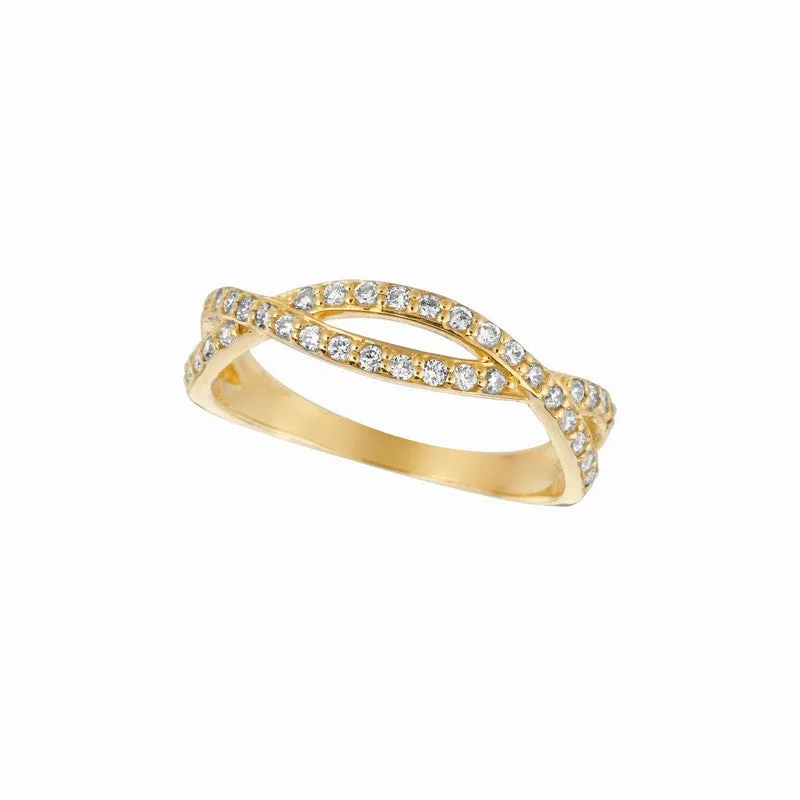 DIAMOND RING 14K GOLD (0.32 CTW)