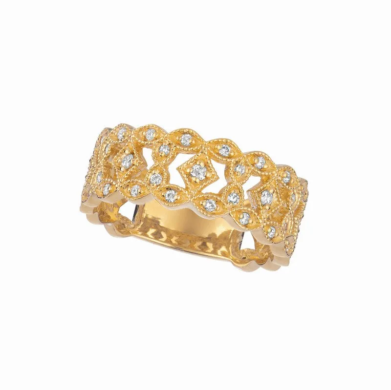 DIAMOND RING 14K GOLD (0.41 CTW) 1