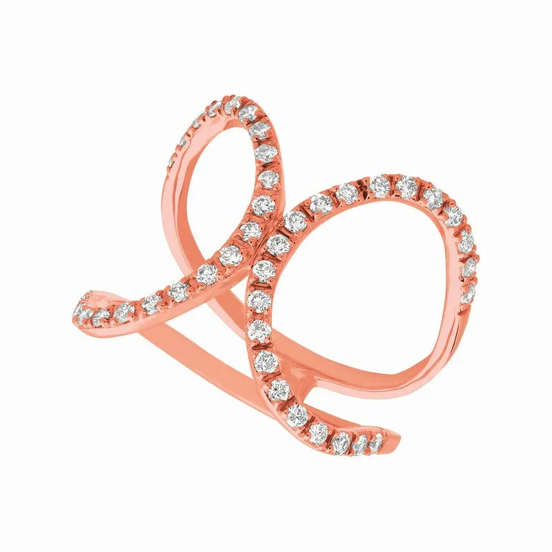 DIAMOND RING 14K GOLD (0.42 CTW) 2