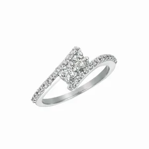 DIAMOND RING 14K GOLD (0.5 CTW) 12