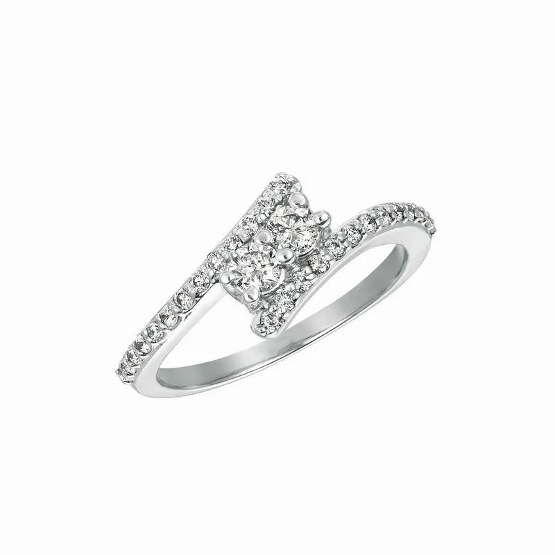 DIAMOND RING 14K GOLD (0.5 CTW) 12
