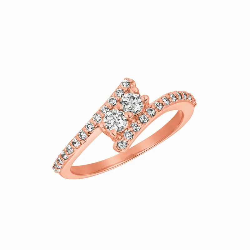 DIAMOND RING 14K GOLD (0.5 CTW) 12