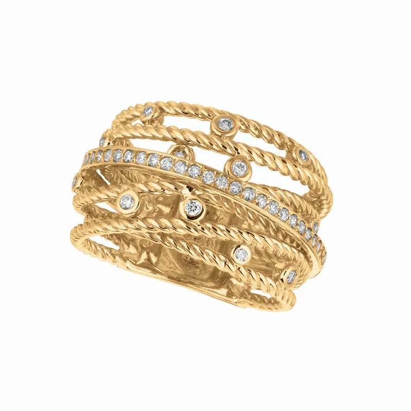 DIAMOND RING 14K GOLD (0.5 CTW) 3