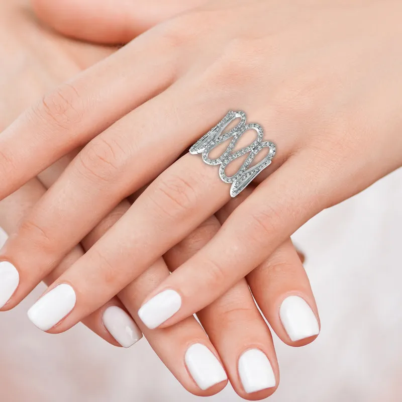 DIAMOND RING 14K GOLD (0.78 CTW)