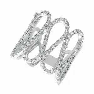 DIAMOND RING 14K GOLD (0.78 CTW)