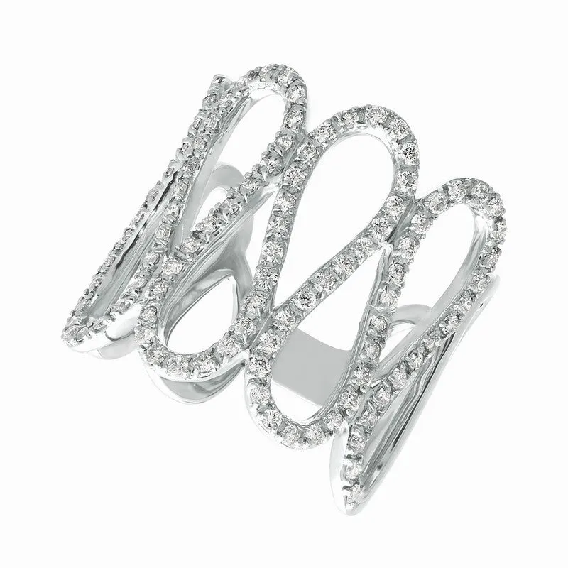 DIAMOND RING 14K GOLD (0.78 CTW)