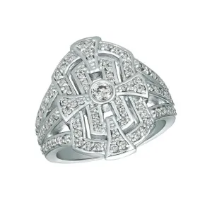 DIAMOND RING 14K GOLD (0.87 CTW) 2