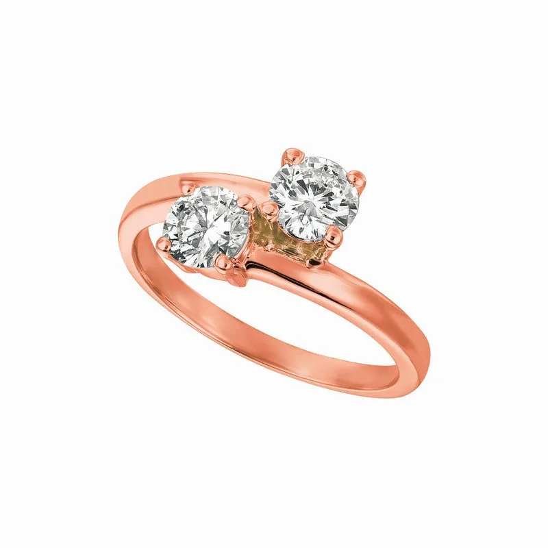 DIAMOND RING 14K GOLD (1 CTW) 8